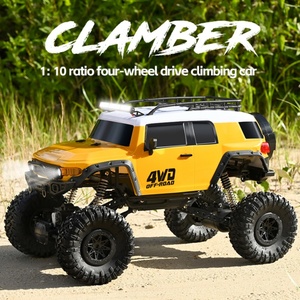 Voiture RC d'escalade SJY-P10A12 à l'échelle 1/10, vitesse élevée de 12 km/h, puissance élevée 2,4 GHz, voiture de drift à quatre roues, voiture électrique télécommandée - Product Image 2