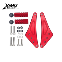 Repose-pieds avant exclusifs XIMU en alliage d'aluminium CNC pour passager, idéaux pour les motos Light Bee - Accessoires moto