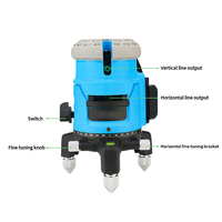Système de nivellement laser en gros, appareils, kit de niveaux laser 360°