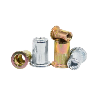 Tuerca Remachable de Cabeza Plana de Acero Inoxidable 304 con Acabado Zincado M3-M12 Grado 4.8 Totalmente Roscada para Uso Automotriz <span class=keywords><strong>Rosca</strong></span> Derecha - Product Image 2