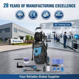 Hidrolavadora Eléctrica Profesional <span class=keywords><strong>de</strong></span> 1400W y 105 Bares con Carrete <span class=keywords><strong>de</strong></span> Manguera Integrado, Flujo <span class=keywords><strong>de</strong></span> 6.5L/Min para Detallado <span class=keywords><strong>de</strong></span> Automóviles, OEM/ODM - Product Image 6