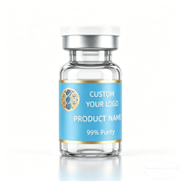 Étiquettes personnalisées brillantes pour flacons de peptides, pour la perte de poids et un aspect jeune, flacons de 2 ml, 5 ml, 10 ml
