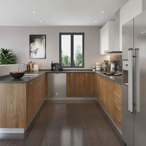 Modern Custom High-quality <b>Wooden</b> Kitchen Cabinets Provide Free Design Customization of Cabinet Furniture - Product Image 6