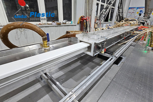 Anda <span class=keywords><strong>uPVC</strong></span> khuôn cửa sổ hồ sơ dây chuyền sản xuất <span class=keywords><strong>uPVC</strong></span> nhựa cửa trượt cửa sổ hồ sơ máy làm - Product Image 5