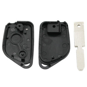 Étui de remplacement pour télécommande à 2 boutons pour <span class=keywords><strong>PEUGEOT</strong></span> <span class=keywords><strong>406</strong></span> 306 Fob lame de <span class=keywords><strong>clé</strong></span> non coupée - Product Image 5