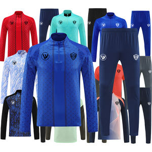 Hoogwaardig heren voetbal trainingspak 2025 2026 Paris Real Quarter Zip training sportkleding voetbal trainingspak - Product Image 2