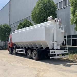 Venta Directa de Fábrica, Camión de Transporte de Alimentos a Granel FAW de 15 Toneladas 6x2, Camión Cisterna de Alimentación Automática para Ganado - Product Image 5