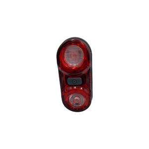 TAIKOO Waterproof <b>Rechargeable</b> Bike Light Red LED Tail Light for Bike Safety Riding - Product Image 6