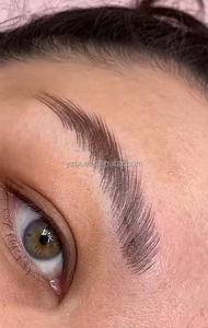 2025 nouveau Design multi-fonction plat carré brosse à sourcils utilisé avec correcteur crayon à sourcils Blush cheveux synthétiques bas quantité minimale de commande - Product Image 5