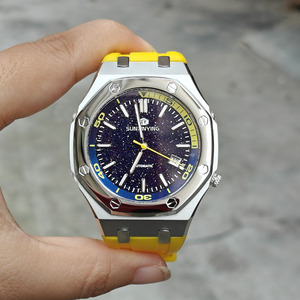 Đồng hồ cơ tự động GA2100 Casioak 44mm Hoàn thiện sang trọng bằng thép không gỉ Vỏ bằng sợi carbon cao su Miyota Hollow Luminous - Product Image 5