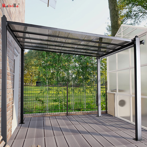 Auvent <span class=keywords><strong>de</strong></span> piscine à auvent <span class=keywords><strong>en</strong></span> aluminium blanc Style simple moderne pour parking et garage-Prix <span class=keywords><strong>en</strong></span> vente - Product Image 3