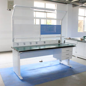 Kommerzieller ESD-Arbeitstisch Stahlrahmen ESD-Werkbank Antistatische Oberfläche Labor Werkstatt Elektronik PCB-Testung - Product Image 3