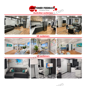 Modular gấp nhà 20ft 40ft prefab di động sống nhà 2 3 4 phòng ngủ sang trọng đúc sẵn mở rộng <span class=keywords><strong>container</strong></span> nhà - Product Image 2