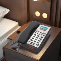 Téléphone de table pour hôtel HTTP/HTTPS/SIP PnP/TR-069 à configuration automatique PSTN+IP