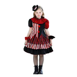 Disfraz de Payaso de Circo para Niñas, Disfraz de Halloween, Carnaval, Fiesta, Actuación, Cosplay, Vestido de Princesa, Juego de Roles - Product Image 6
