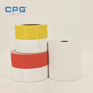 Papier thermique de transfert haute luminosité 3 1/8" 70 g/m² en rouleau pour logistique, entrepôt et caisse, vente en gros fabricant - Product Image 1