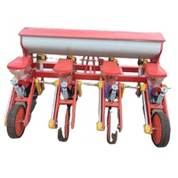 Semoir à maïs à grain unique à 3 rangs, Semoir de précision pour maïs en butte, Machine tout-en-un pour semis et fertilisation de précision du maïs sans labour