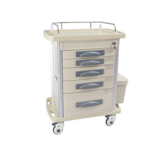 하이 퀄리티 제조업체 ABS 트롤리 병원 의학 카트 비상 트롤리 의료 트롤리 팔레트 - Product Image 2