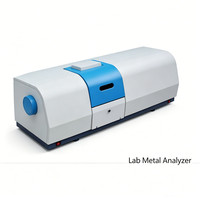 Espectrofotómetro de Absorción Atómica, Longitud de Onda de 190-900nm, Análisis por Llama para Detección de Elementos Metálicos