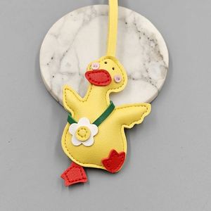 DIY Handbag Decorations Keychain Bag Pendant Various Mushroom Penguin <b>Little</b> Yellow Duck Charms Bag Hanging Accessories - Product Image 3