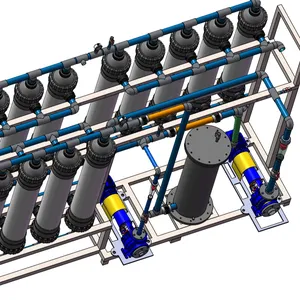 Macchina a membrana di degasaggio per la rimozione di gas ossigeno/anidride carbonica/ammoniaca