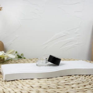 <b>Glass</b> Wax Oil Containers 3ml 5ml 7ml 9ml Opaque Square Child-Resistant Concentrate <b>glass</b> Jars With CR Lids - Product Image 6