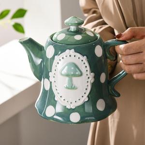 ชุดกาแฟสไตล์เห็ดชาป่าชาสุดสร้างสรรค์ชุดน้ำชายามบ่าย - Product Image 5