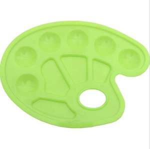 Guanxinbowen — <span class=keywords><strong>Palette</strong></span> de peinture en plastique coloré, fournitures artistiques, vente en gros, plateau de peinture acrylique aquarelle - Product Image 5