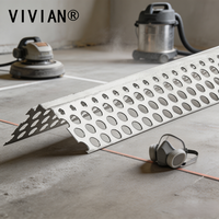 Profilé d'angle perforé en métal pour cloisons sèches, plâtrage et construction de murs