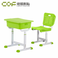 Bureau d'étude pour enfants, table d'étude pour étudiants, ensemble bureau et chaise réglables pour l'école, bureau pour enfants