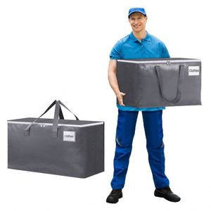Sac de Rangement Grande Capacité pour Déménagement, Sac de Voyage Extra Large en PP Tissé avec Fermeture Éclair – Offre Spéciale - Product Image 1