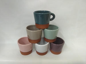 Taza de terracota de cóctel mexicano elegante hecha a mano de 16 oz para Tequila - Product Image 5