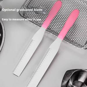 ไม้พายโลหะสแตนเลสแบบ<span class=keywords><strong>หนา</strong></span>สำหรับยกแป้งพิซซ่า<span class=keywords><strong>หนา</strong></span>และชิ้นขนมปังขนาดใหญ่ - Product Image 3