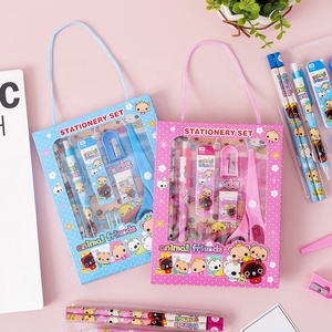 10 Piece High Quality Non-toxic DIY Price Cheap Kids Stationery <strong>Set</strong> Kids <strong>Stationary</strong> <strong>Set</strong> a Sschool Supplies - Product Image 4
