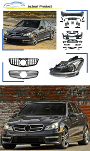 Leishuo Auto Parts Kit de carrosserie en ABS/PP/fibre de carbone pour <span class=keywords><strong>Mercedes</strong></span>-<span class=keywords><strong>Benz</strong></span> <span class=keywords><strong>Classe</strong></span> C W204 Mise à niveau <span class=keywords><strong>AMG</strong></span> <span class=keywords><strong>C63</strong></span> - Product Image 6