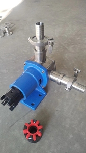 Pompe à Impeller en Caoutchouc Flexible EPDM de Qualité Alimentaire pour Connexion d'Arbre de Moteur Électrique, pour Épluchage de Confiture et d'Ananas - Product Image 4
