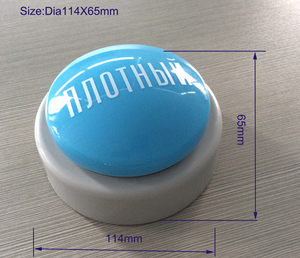 Tùy chỉnh màu sắc vui nói chuyện đẩy nút giọng nói hộp như báo động - Product Image 3