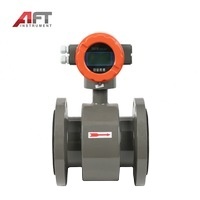 Compteur de débit électromagnétique à écran OLED à faible coût, alimentation 240 V/24 V, liquide conducteur d'eau et d'eaux usées - Product Image 2