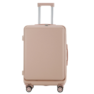 Valise de voyage élégante et simple à ouverture frontale de qualité supérieure, 14/20/24/28 pouces, grande capacité, valise cabine - Product Image 6