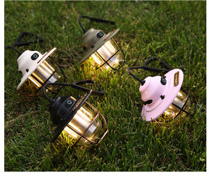 Verano al aire libre iluminación Camping Usb recargable campamento lámpara tienda colgante luz <span class=keywords><strong>Retro</strong></span> caballo atmósfera Camping Luz - Product Image 5