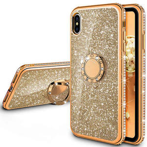 Funda de teléfono con anillo de diamante para <span class=keywords><strong>Samsung</strong></span> <span class=keywords><strong>Galaxy</strong></span>, cubierta de silicona suave con purpurina para <span class=keywords><strong>Samsung</strong></span> <span class=keywords><strong>Galaxy</strong></span> M51 A22 A51 5G A7 2018 A70 A50 S20 <span class=keywords><strong>Lite</strong></span> S21 FE Ultra Plus - Product Image 6