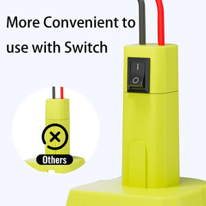 Adaptador de Corriente de 18V de Alta Calidad para <span class=keywords><strong>Ryobi</strong></span>, Kit Convertidor de Batería con Fusibles y Conectores de <span class=keywords><strong>Carga</strong></span> para Automóvil - Product Image 4