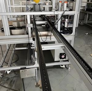 Industrial OEM Factory Automation Adjustable Speed Rubber Belt Chain Conveyor Assembly Lines Customizable Dimensions 110-415V - Product Image 5