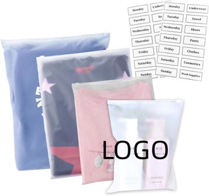 Wholesale VANTUR Brand Custom Printed Logo Recyclable CPE Material Zipper Bags Package OEM/ODM Clothing <b>Socks</b> Shoes <b>Fur</b> Frosted - Product Image 1
