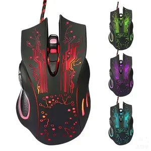 Ergonomic Gaming Wired LED Light <b>Mouse</b> Gamer <b>Mice</b> Luminous USB <b>Computer</b> <b>Mouse</b> - Product Image 1