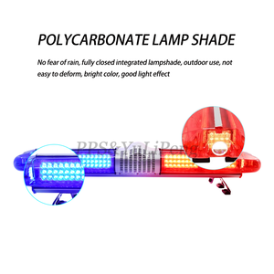 Nhà Máy Nóng Bán 47 Inch Màu Đỏ Màu Xanh Xe Cứu Thương Ánh Sáng Thanh Roof Top Đèn Hiệu Cảnh Báo Khẩn Cấp Nhấp Nháy Ánh Sáng Thanh Cho Kéo Làm Việc Xe Tải - Product Image 3