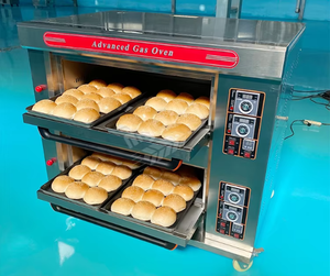 Elettrico Full Size Heavy Duty Premium 2 scrivania 6 vassoi 3 strati 9 vassoi <span class=keywords><strong>forno</strong></span> a Gas da <span class=keywords><strong>forno</strong></span> per <span class=keywords><strong>pasticceria</strong></span> 10 - Product Image 4