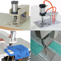 Machine de soudage et de scellage automatique à ultrasons pour poignées de sacs non tissés, pour la scellage des ceintures de blouses chirurgicales, avec gaufrage de logo