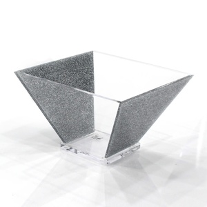 Expositor Acrílico Moderno de Fábrica al por Mayor para Tiendas, para Mesa de Cocina o Comedor, Trapezoidal, Estilo Judaica - Product Image 1