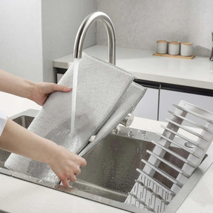Foldable Dish Drying Mat Heat Insulation Space-Saving Insulated Soft Rubber <b>Protector</b> Mat <b>Table</b> Kitchen Accessories - Product Image 4